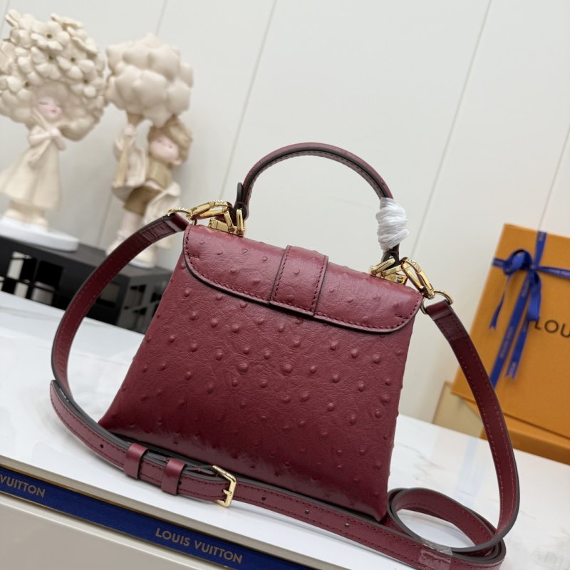 Сумка ROSE DES VENTS из кожи страуса 19 см фото 6