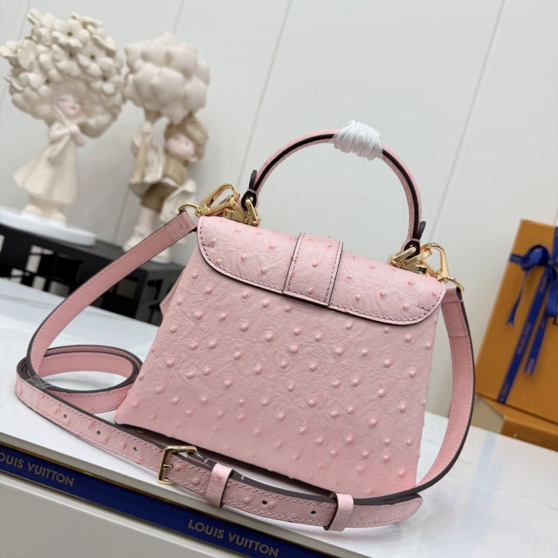 Сумка ROSE DES VENTS из кожи страуса 19 см фото 6