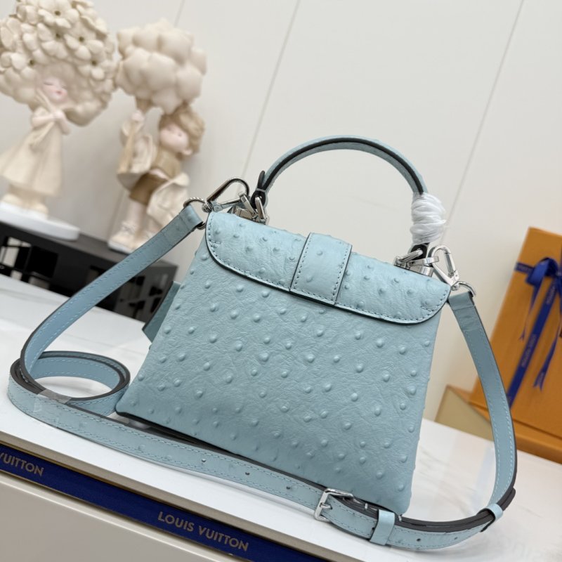 Сумка ROSE DES VENTS из кожи страуса 19 см фото 6