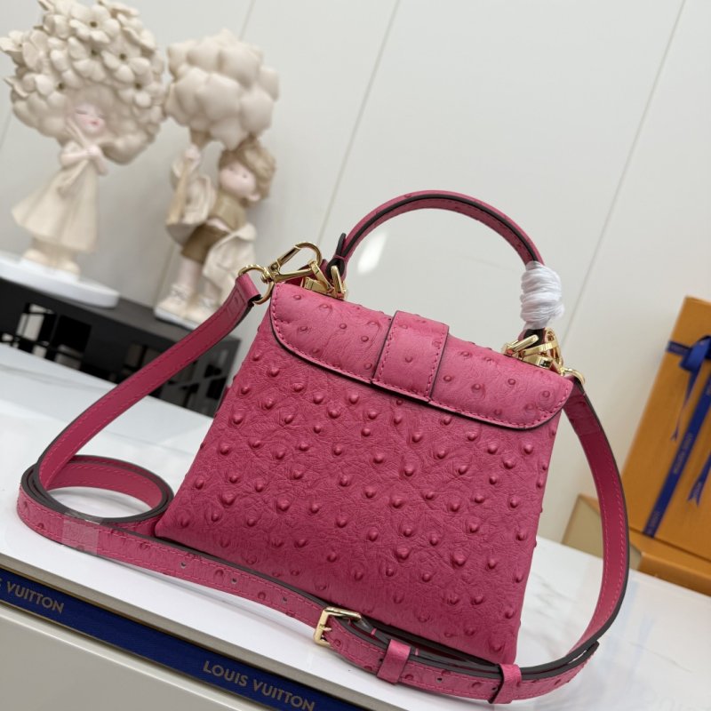 Сумка ROSE DES VENTS из кожи страуса 19 см фото 6