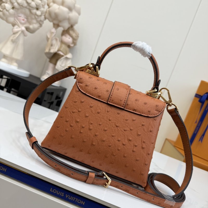 Сумка ROSE DES VENTS из кожи страуса 19 см фото 6