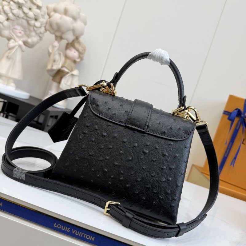 Сумка ROSE DES VENTS из кожи страуса 19 см фото 6