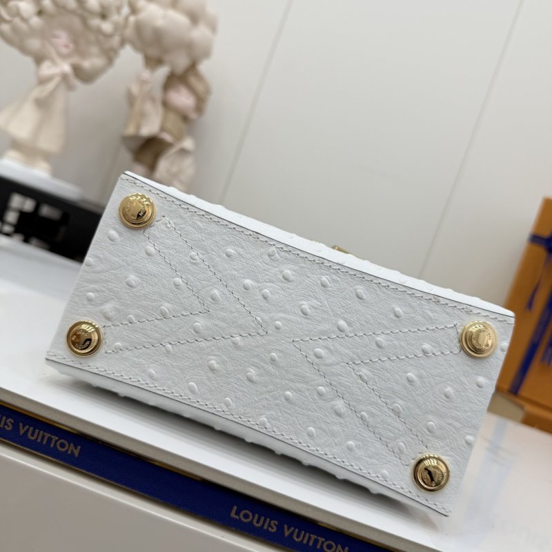 Сумка ROSE DES VENTS з шкіри страуса 19 см фото 7