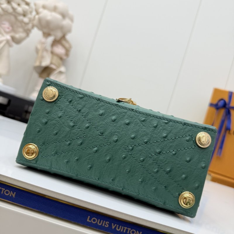 Сумка ROSE DES VENTS из кожи страуса 19 см фото 7