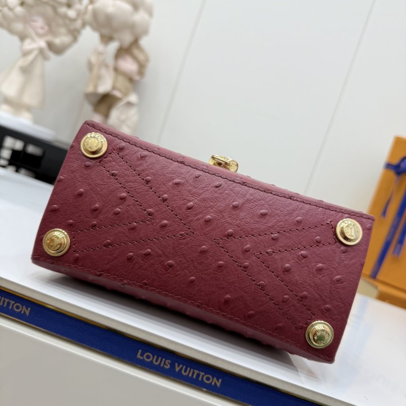 Сумка ROSE DES VENTS из кожи страуса 19 см фото 7