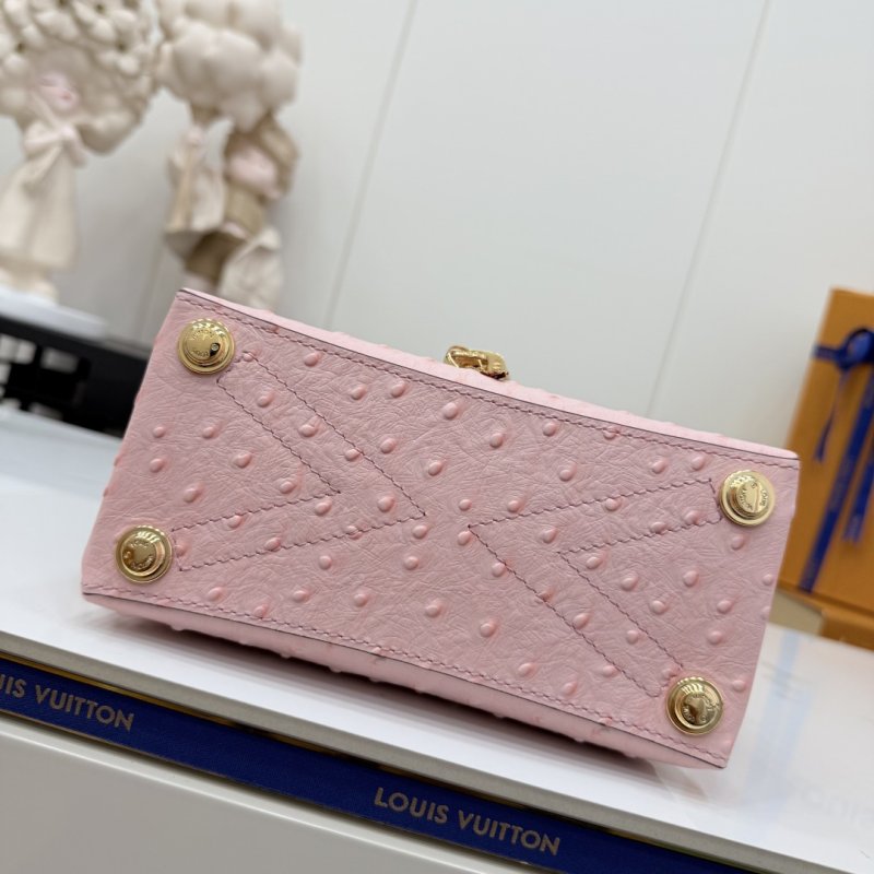 Сумка ROSE DES VENTS из кожи страуса 19 см фото 7