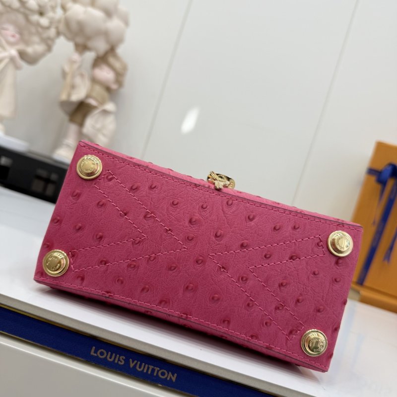 Сумка ROSE DES VENTS из кожи страуса 19 см фото 7