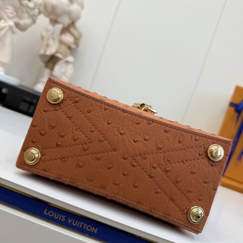 Сумка ROSE DES VENTS из кожи страуса 19 см фото 7