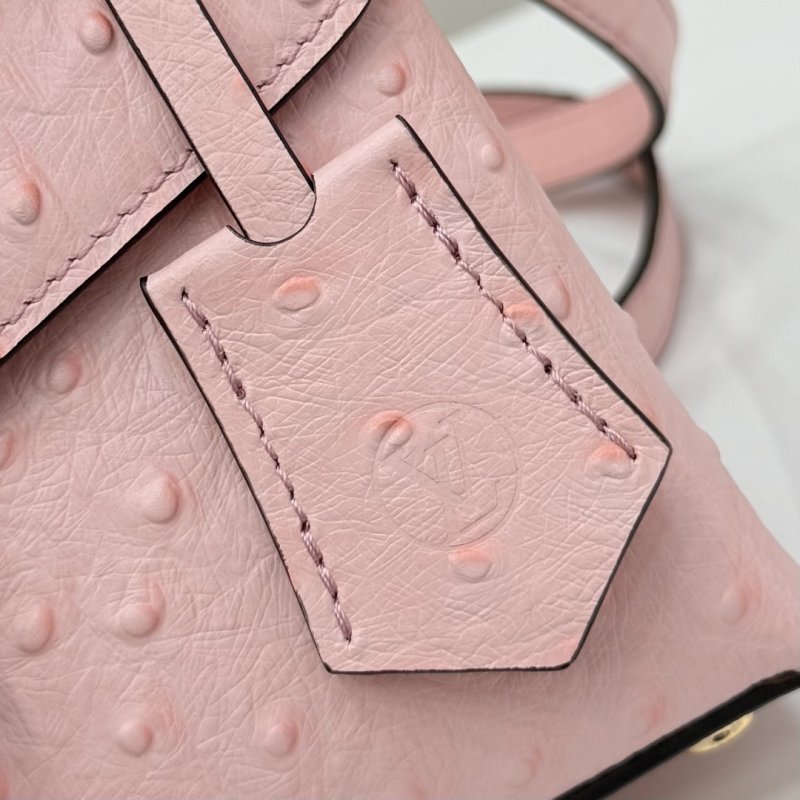 Сумка ROSE DES VENTS из кожи страуса 19 см фото 8