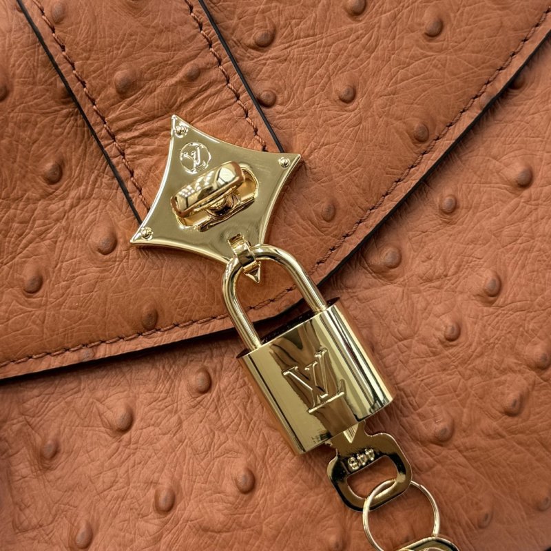 Сумка ROSE DES VENTS из кожи страуса 19 см фото 8