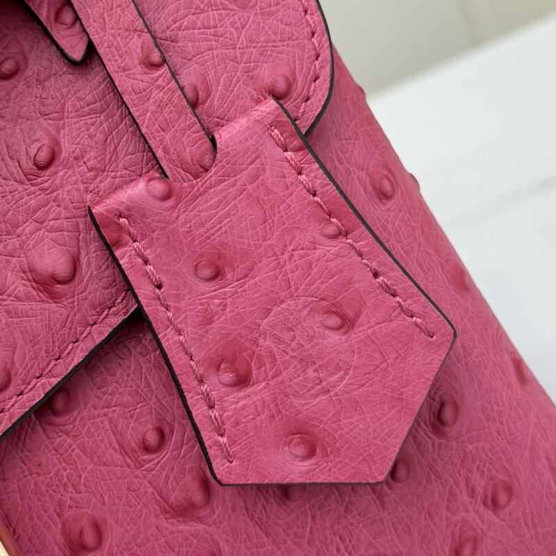 Сумка ROSE DES VENTS из кожи страуса 19 см фото 9