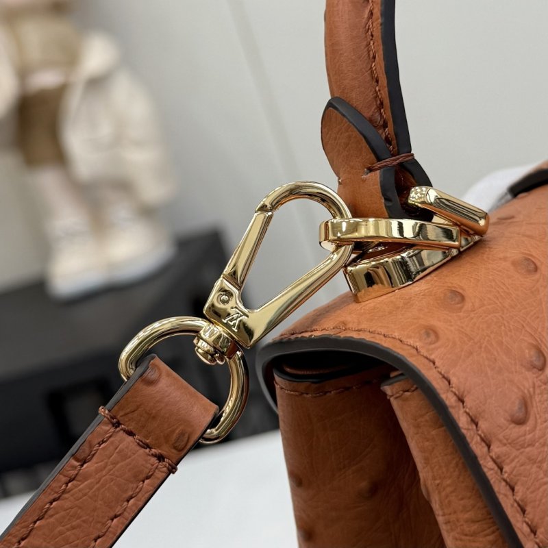 Сумка ROSE DES VENTS из кожи страуса 19 см фото 9