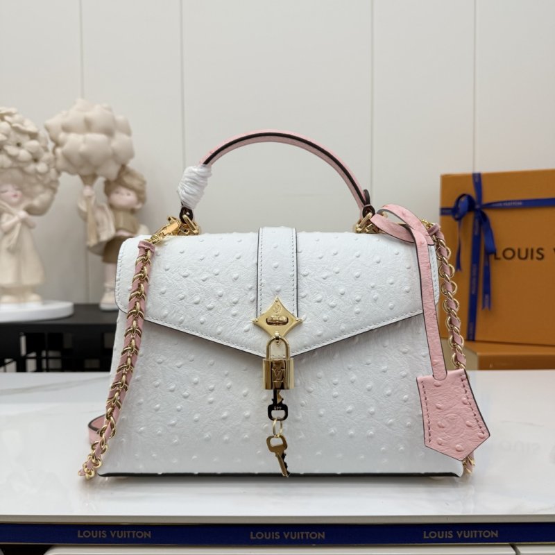 Сумка ROSE DES VENTS из кожи страуса 27 см