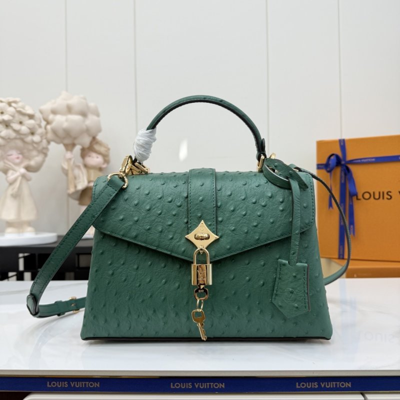 Сумка ROSE DES VENTS из кожи страуса 27 см