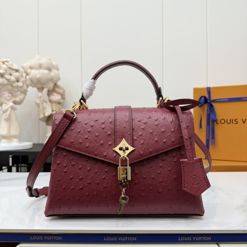 Сумка ROSE DES VENTS из кожи страуса 27 см