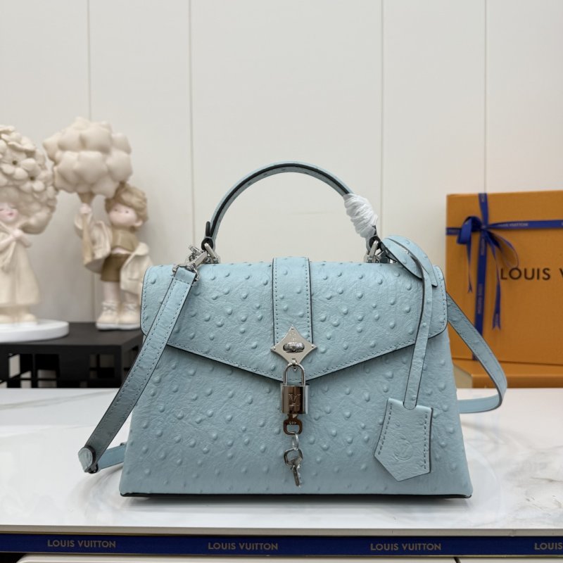 Сумка ROSE DES VENTS из кожи страуса 27 см