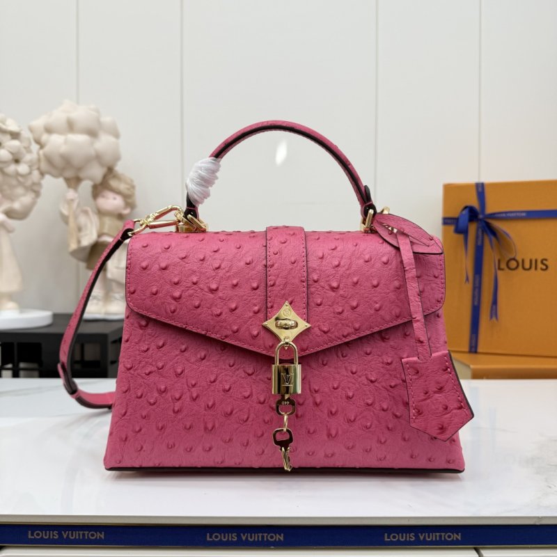 Сумка ROSE DES VENTS из кожи страуса 27 см