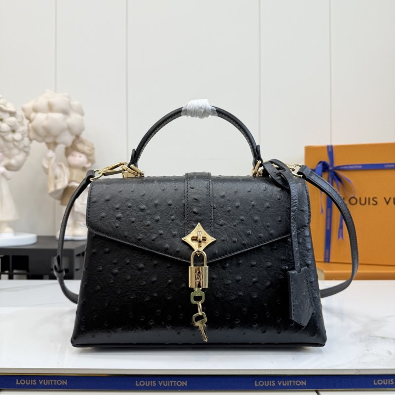 Сумка ROSE DES VENTS из кожи страуса 27 см