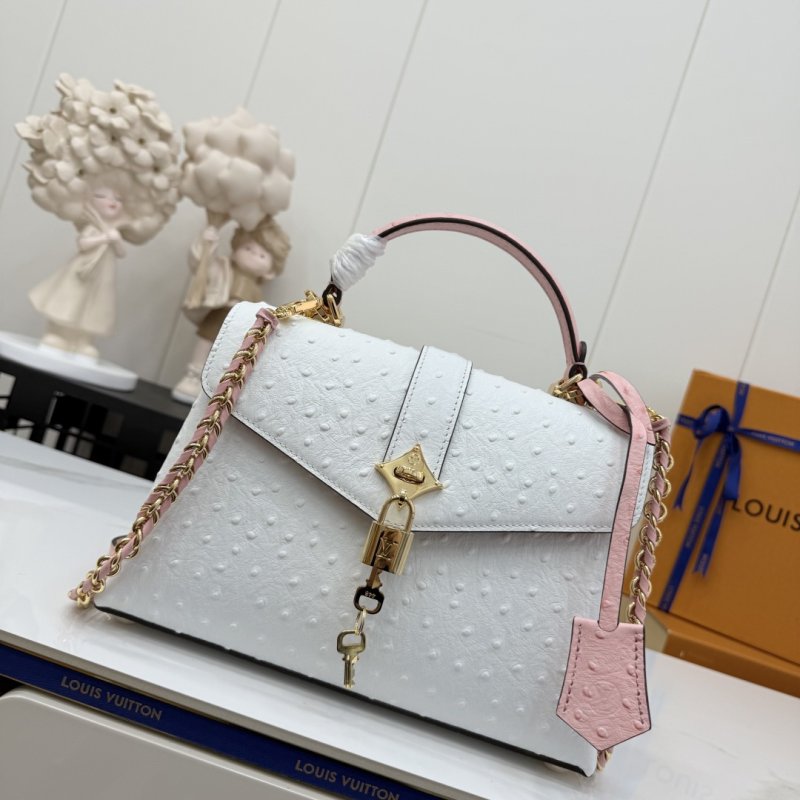 Сумка ROSE DES VENTS из кожи страуса 27 см фото 2