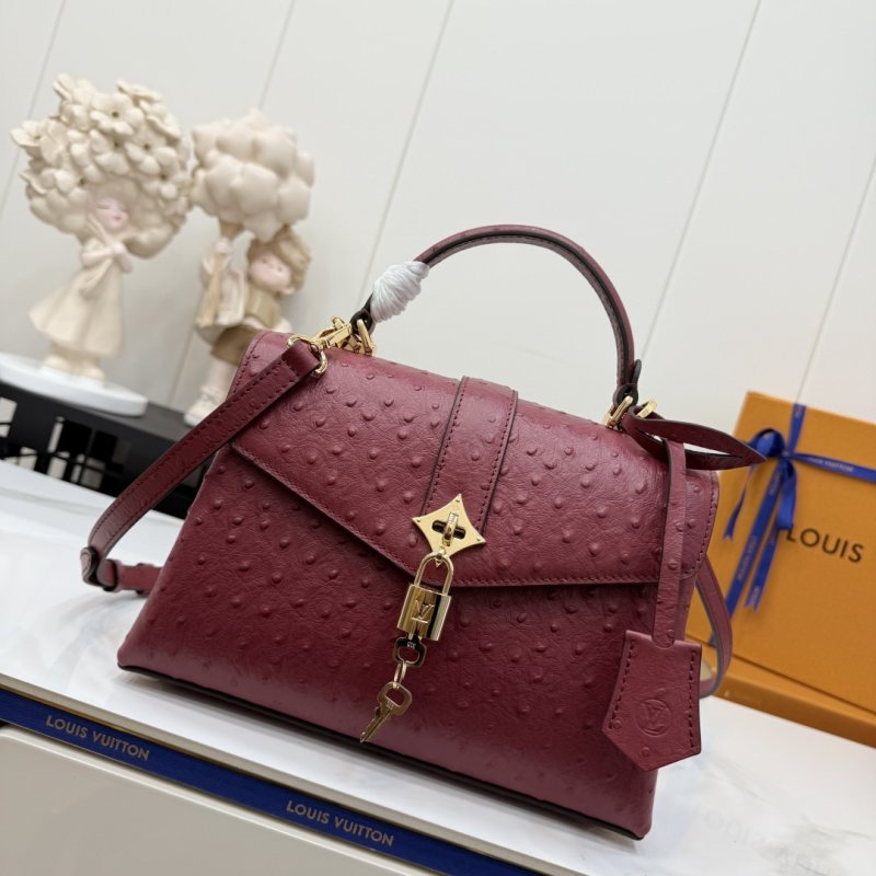 Сумка ROSE DES VENTS из кожи страуса 27 см фото 2