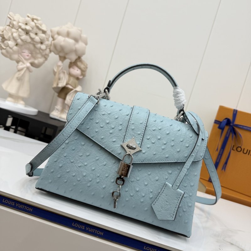 Сумка ROSE DES VENTS из кожи страуса 27 см фото 2