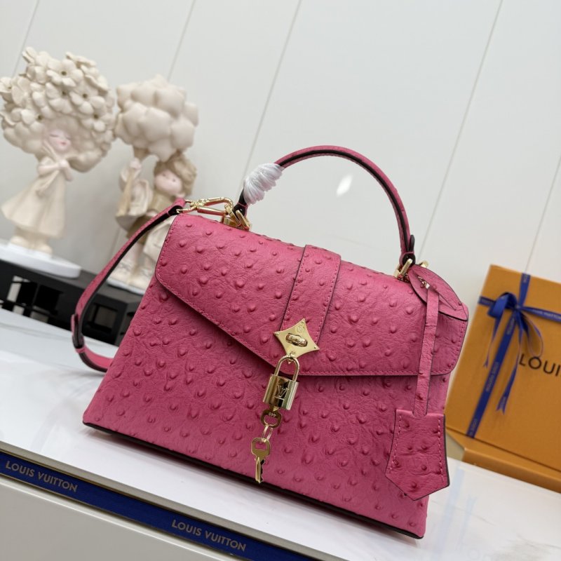 Сумка ROSE DES VENTS из кожи страуса 27 см фото 2