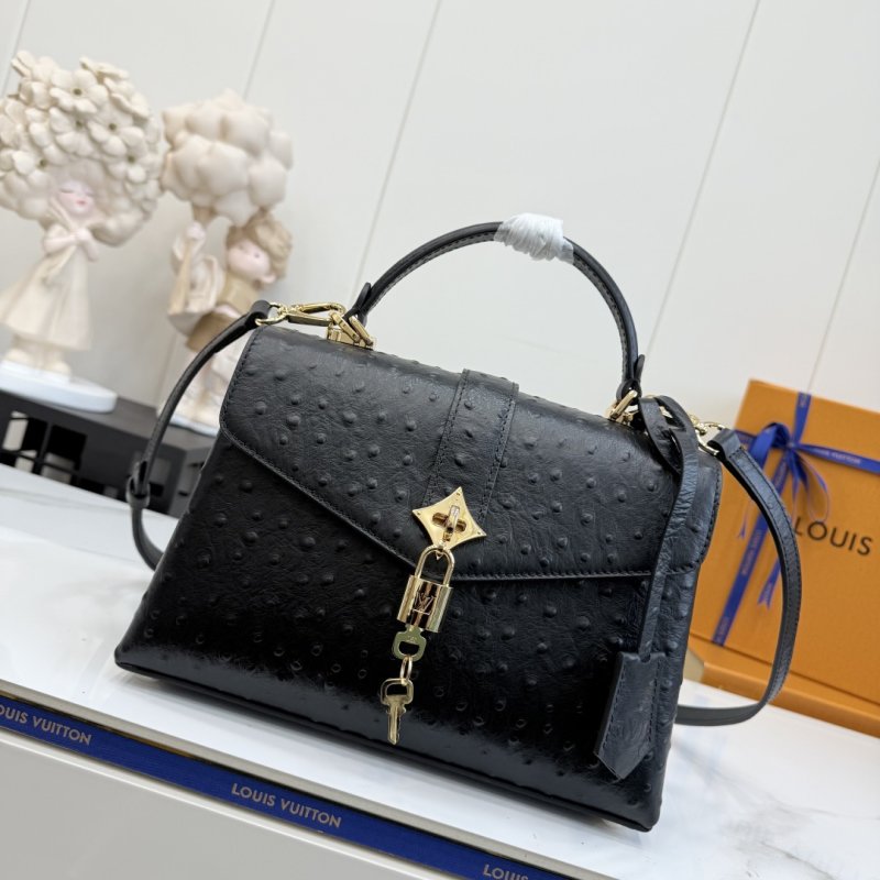 Сумка ROSE DES VENTS из кожи страуса 27 см фото 2