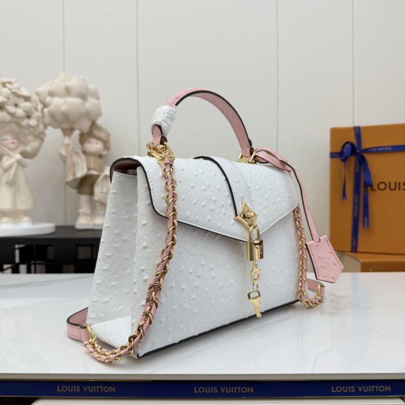 Сумка ROSE DES VENTS из кожи страуса 27 см фото 3