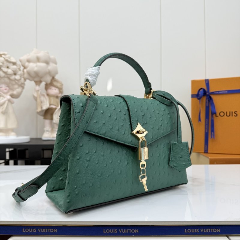 Сумка ROSE DES VENTS из кожи страуса 27 см фото 3