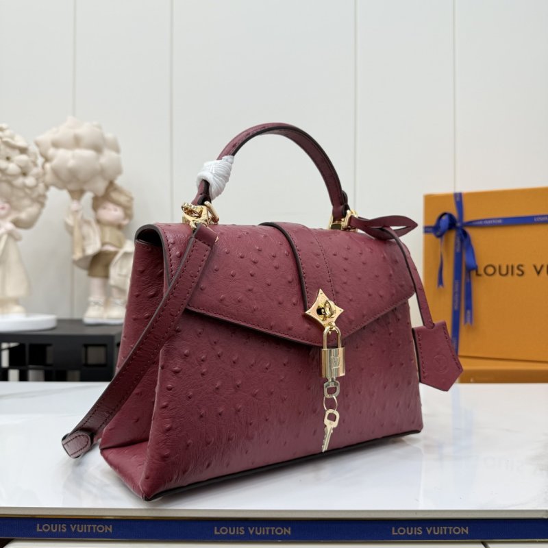 Сумка ROSE DES VENTS из кожи страуса 27 см фото 3