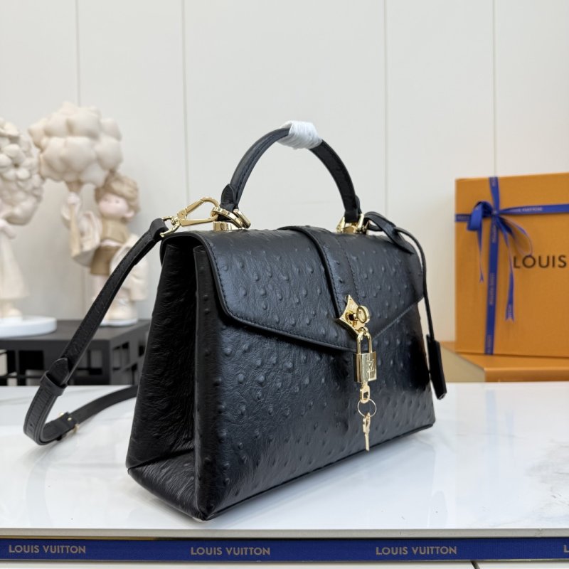 Сумка ROSE DES VENTS из кожи страуса 27 см фото 3