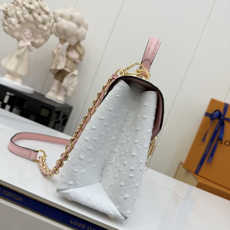 Сумка ROSE DES VENTS из кожи страуса 27 см фото 4