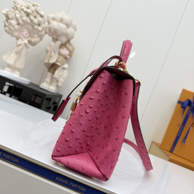 Сумка ROSE DES VENTS из кожи страуса 27 см фото 4