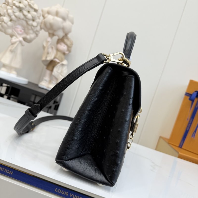 Сумка ROSE DES VENTS из кожи страуса 27 см фото 4