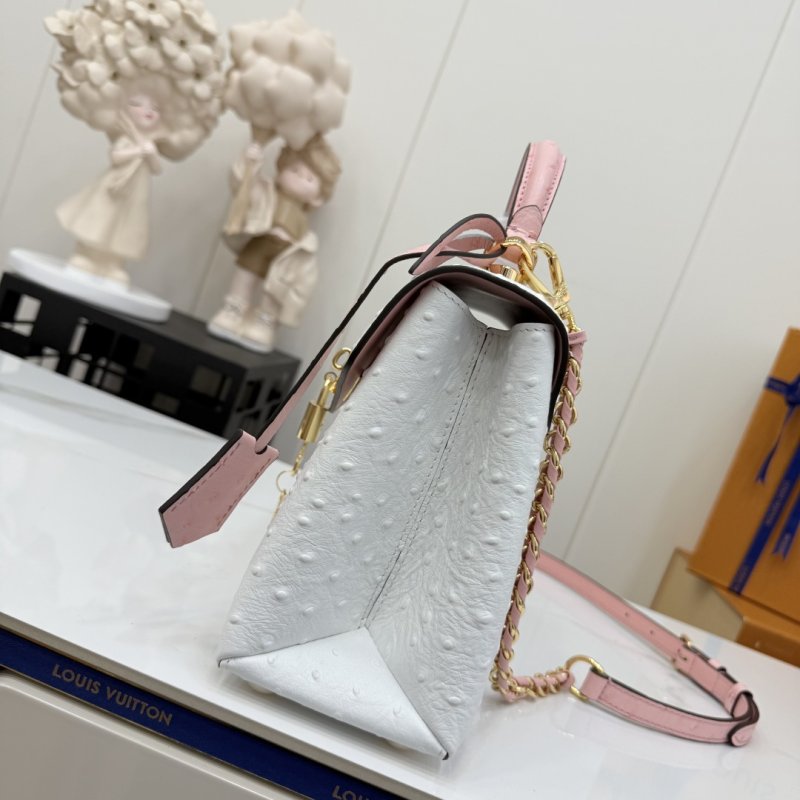 Сумка ROSE DES VENTS из кожи страуса 27 см фото 5