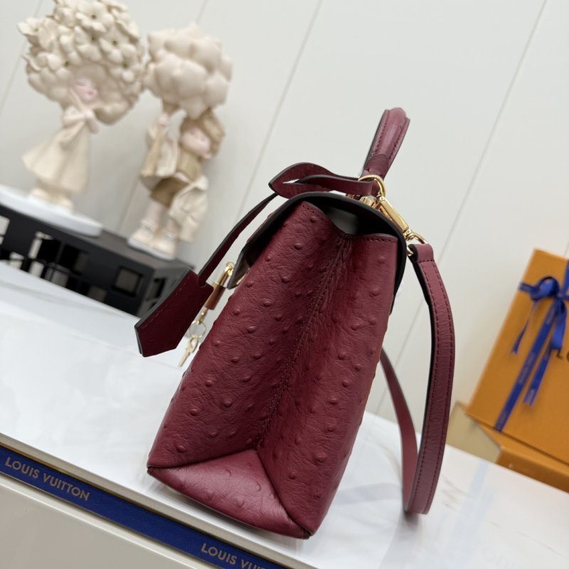 Сумка ROSE DES VENTS из кожи страуса 27 см фото 5