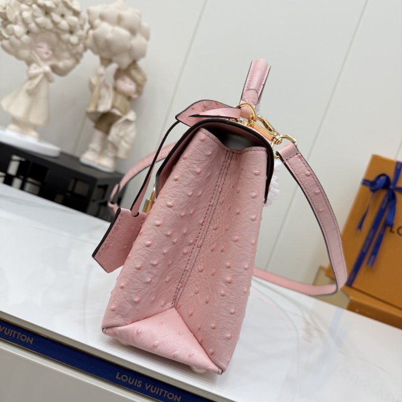 Сумка ROSE DES VENTS из кожи страуса 27 см фото 5