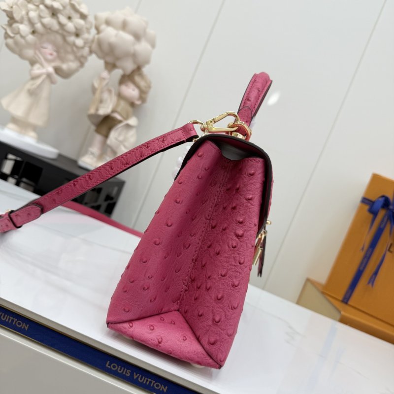 Сумка ROSE DES VENTS из кожи страуса 27 см фото 5