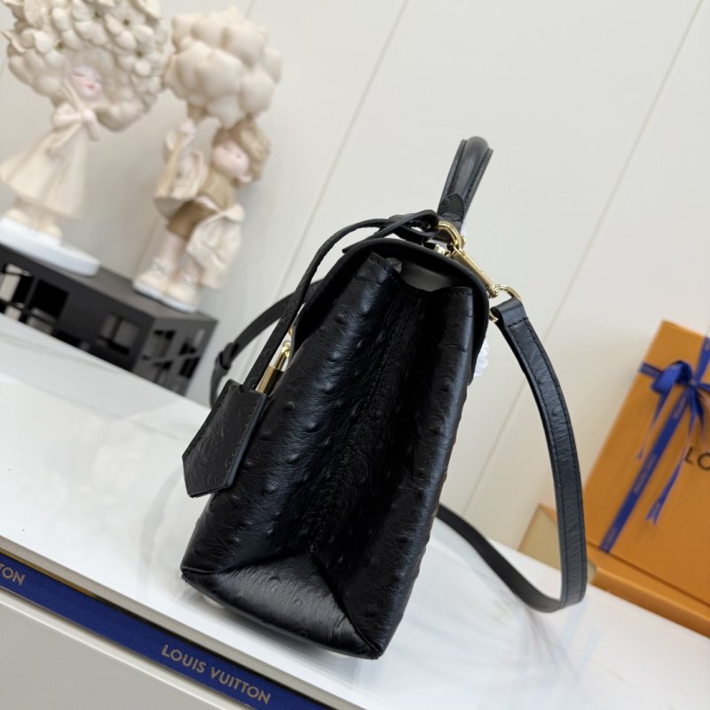 Сумка ROSE DES VENTS из кожи страуса 27 см фото 5