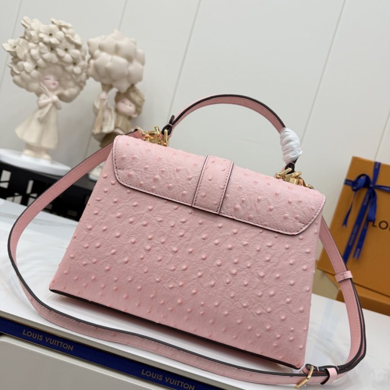 Сумка ROSE DES VENTS из кожи страуса 27 см фото 6