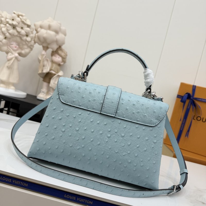 Сумка ROSE DES VENTS из кожи страуса 27 см фото 6