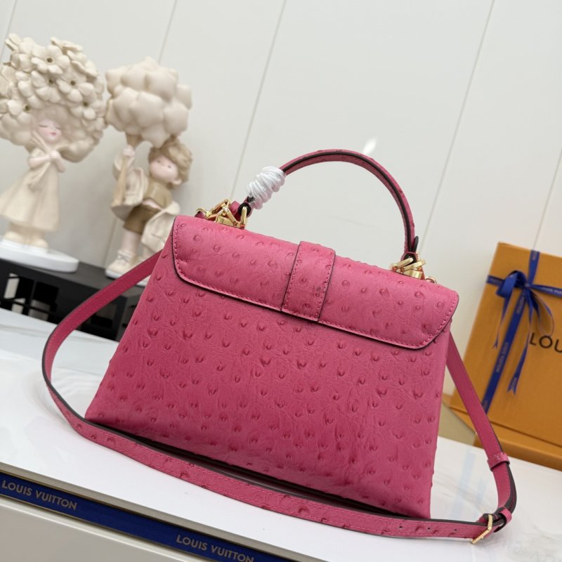 Сумка ROSE DES VENTS из кожи страуса 27 см фото 6