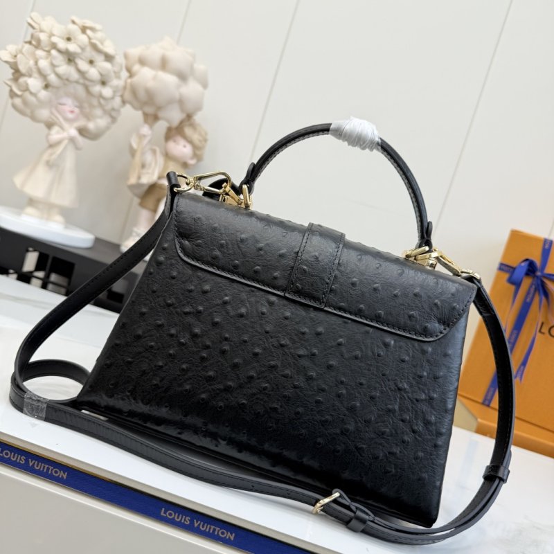 Сумка ROSE DES VENTS из кожи страуса 27 см фото 6