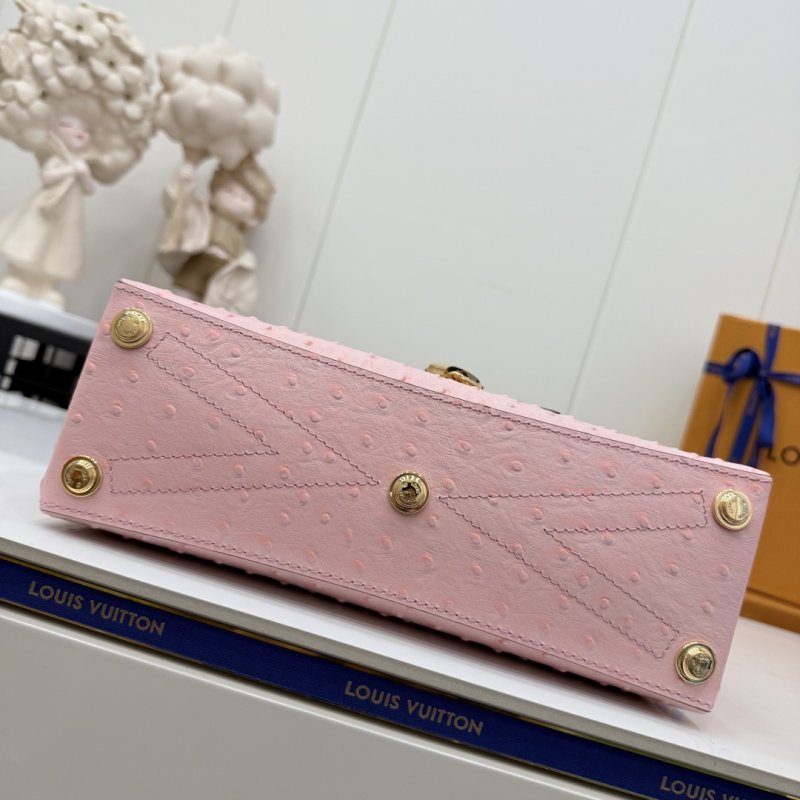 Сумка ROSE DES VENTS из кожи страуса 27 см фото 7