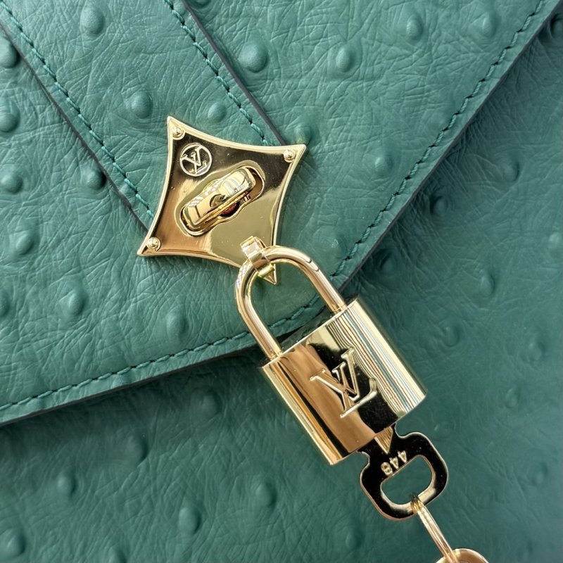 Сумка ROSE DES VENTS из кожи страуса 27 см фото 8