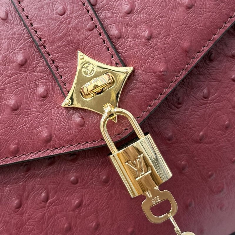 Сумка ROSE DES VENTS из кожи страуса 27 см фото 8