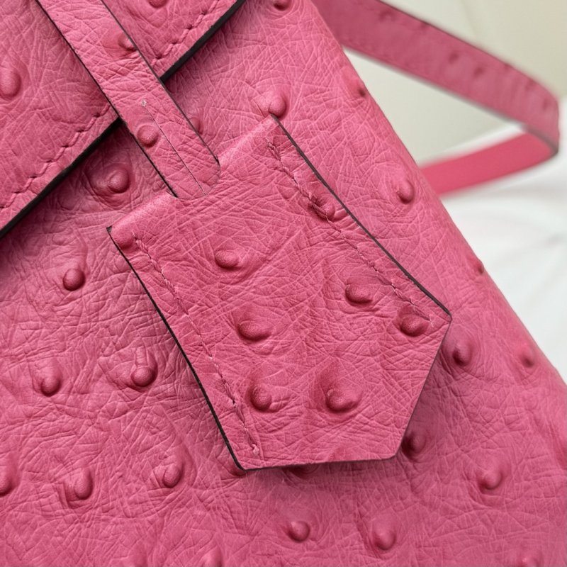 Сумка ROSE DES VENTS из кожи страуса 27 см фото 8