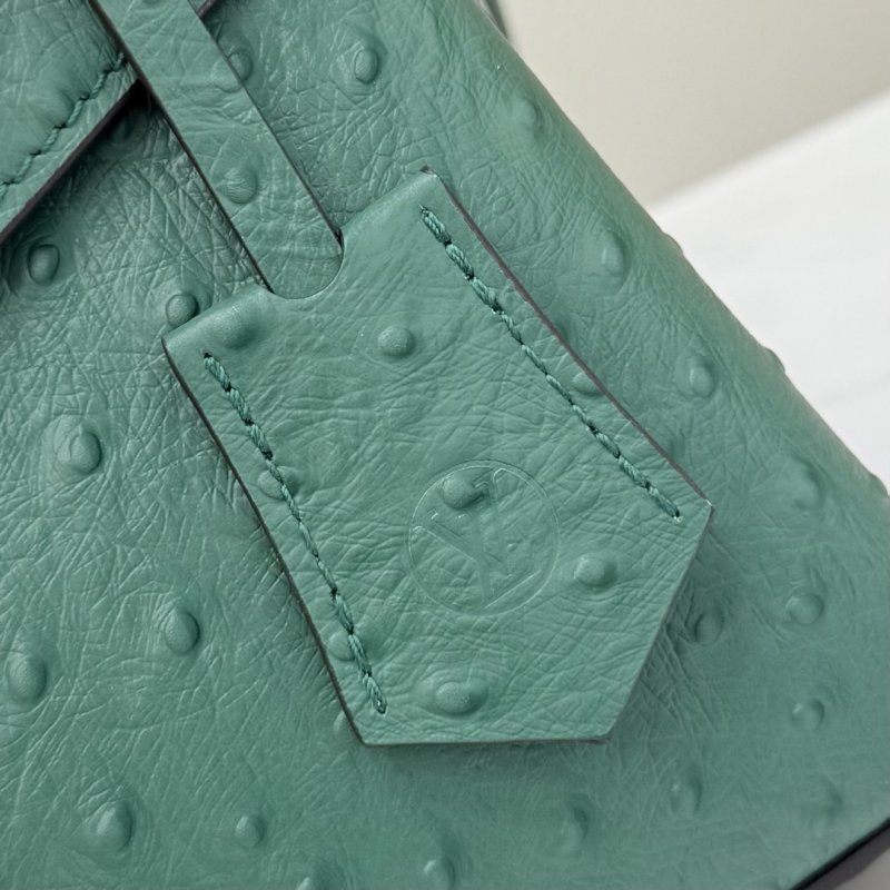 Сумка ROSE DES VENTS из кожи страуса 27 см фото 9