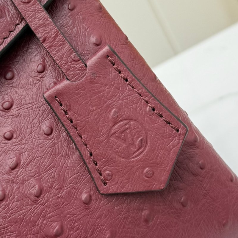 Сумка ROSE DES VENTS из кожи страуса 27 см фото 9