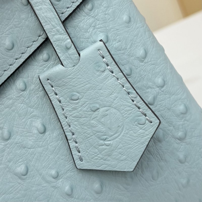 Сумка ROSE DES VENTS из кожи страуса 27 см фото 9